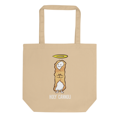 Holy Cannoli Cartoon Standard Tote Bag - Deliciously Playful Fashion Carryall