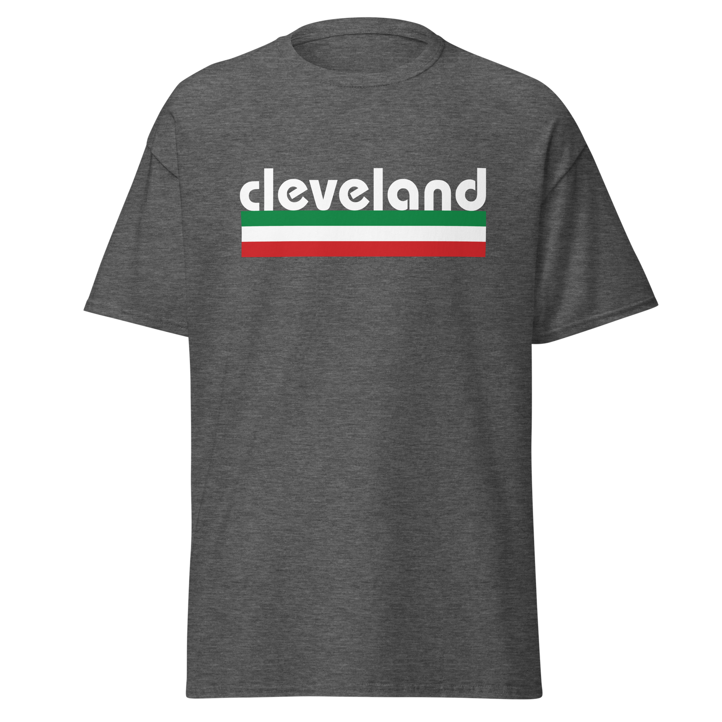 Cleveland Italian Pride T-Shirt - Vintage Flag Tee for Cleveland Italians