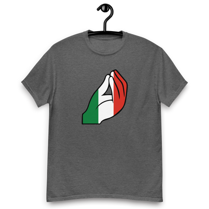 Italian Capiche Hand T-Shirt: Symbolic Italian Gesture- Vintage Tee for Italians