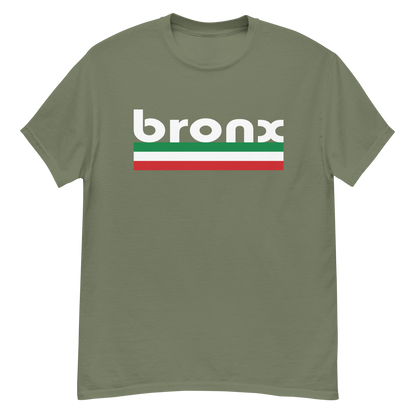 Bronx Italian Pride T-Shirt - Vintage Flag Tee for Bronx Italians