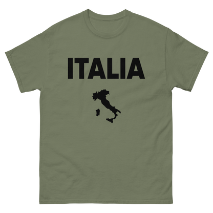 Italia Map of Italy T-Shirt: Wear Your Love for Italy with Style- Vintage Tee for Italians