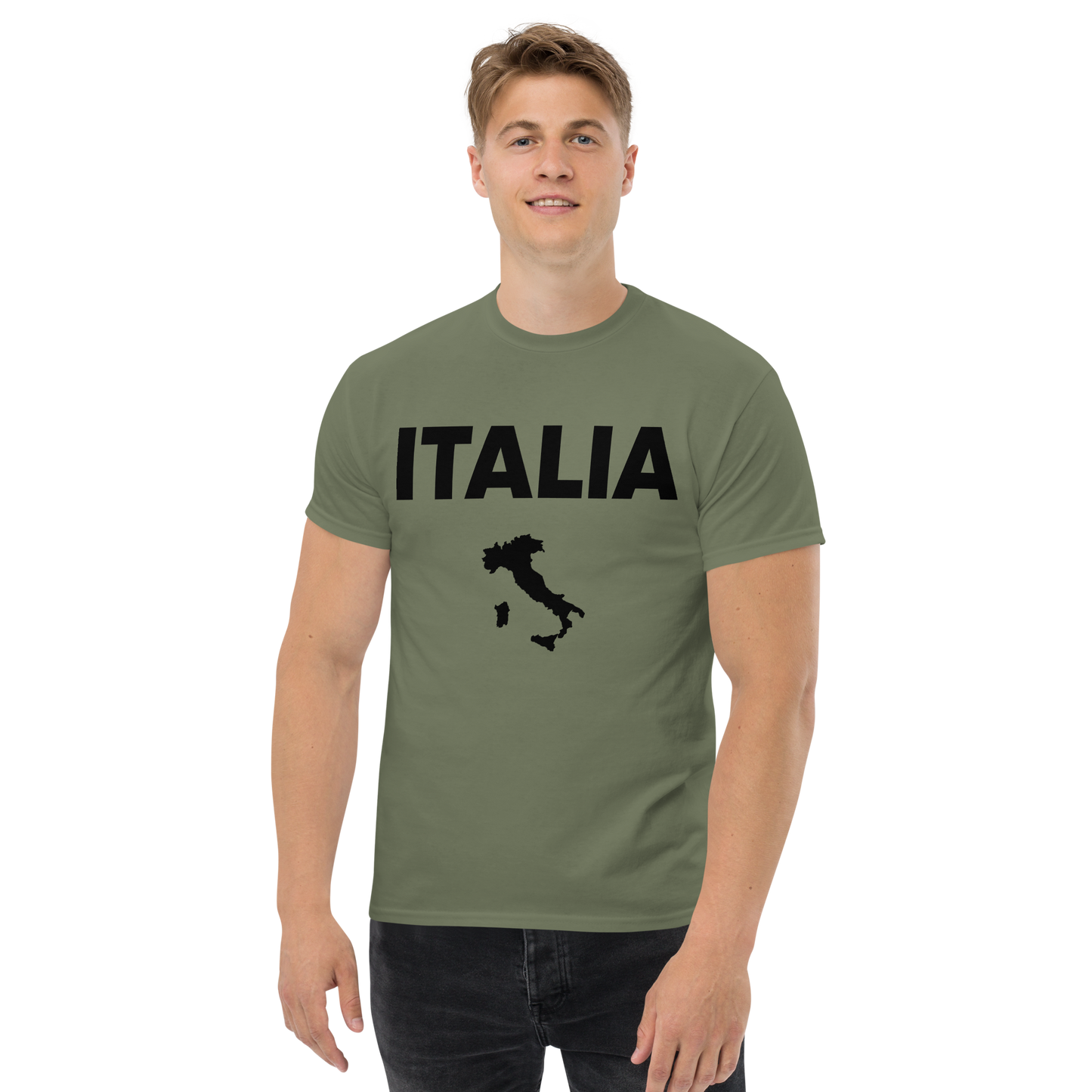 Italia Map of Italy T-Shirt: Wear Your Love for Italy with Style- Vintage Tee for Italians