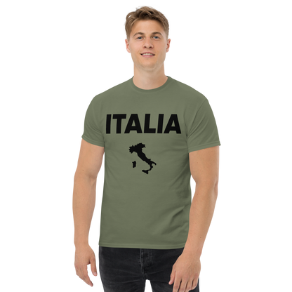 Italia Map of Italy T-Shirt: Wear Your Love for Italy with Style- Vintage Tee for Italians