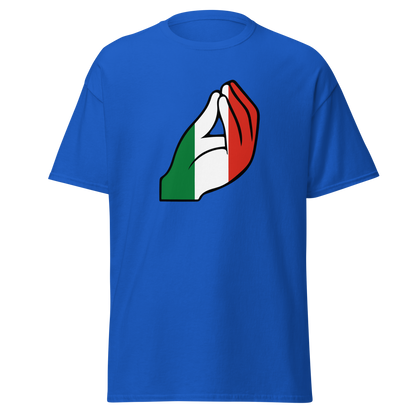 Italian Capiche Hand T-Shirt: Symbolic Italian Gesture- Vintage Tee for Italians