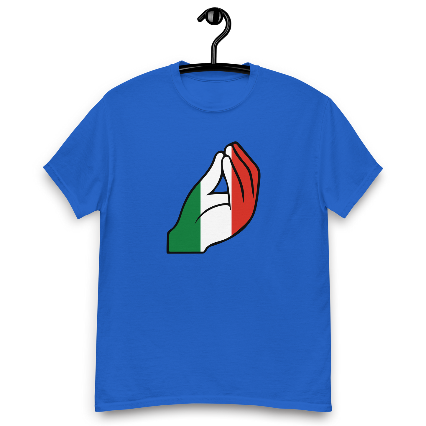 Italian Capiche Hand T-Shirt: Symbolic Italian Gesture- Vintage Tee for Italians