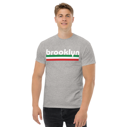 Brooklyn Italian Pride T-Shirt - Vintage Flag Tee for Brooklyn Italians