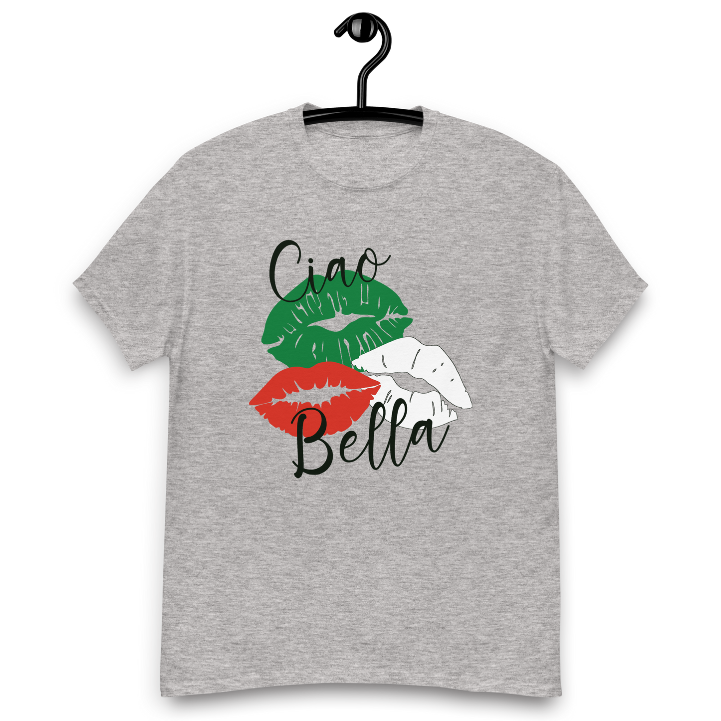 Ciao Bella Italian Kisses T-Shirt - Stylish Women's Tee with Italian Charm