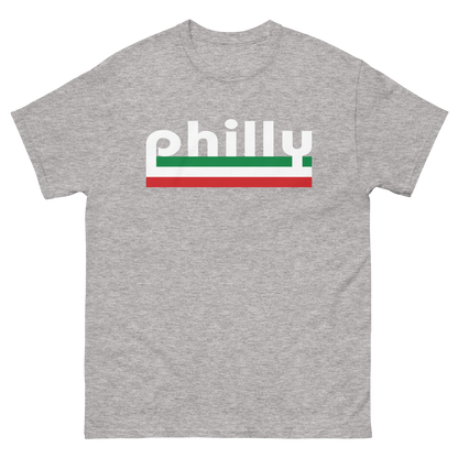 Philly Italian Pride T-Shirt - Vintage Flag Tee for Philly Italians