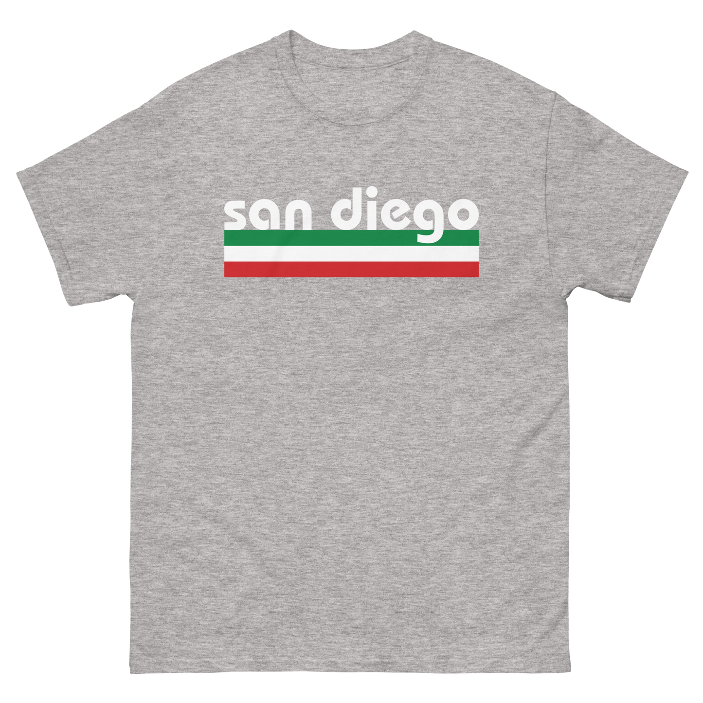 San Diego Italian Pride T-Shirt - Vintage Flag Tee for San Diego Italians