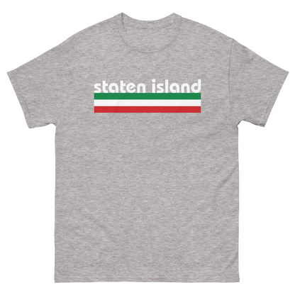 Staten Island Italian Pride T-Shirt - Vintage Flag Tee for Staten Island Italians