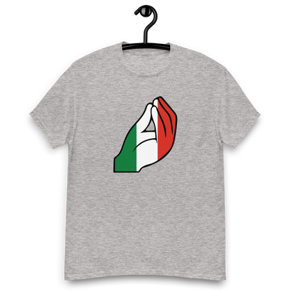 Italian Capiche Hand T-Shirt: Symbolic Italian Gesture- Vintage Tee for Italians