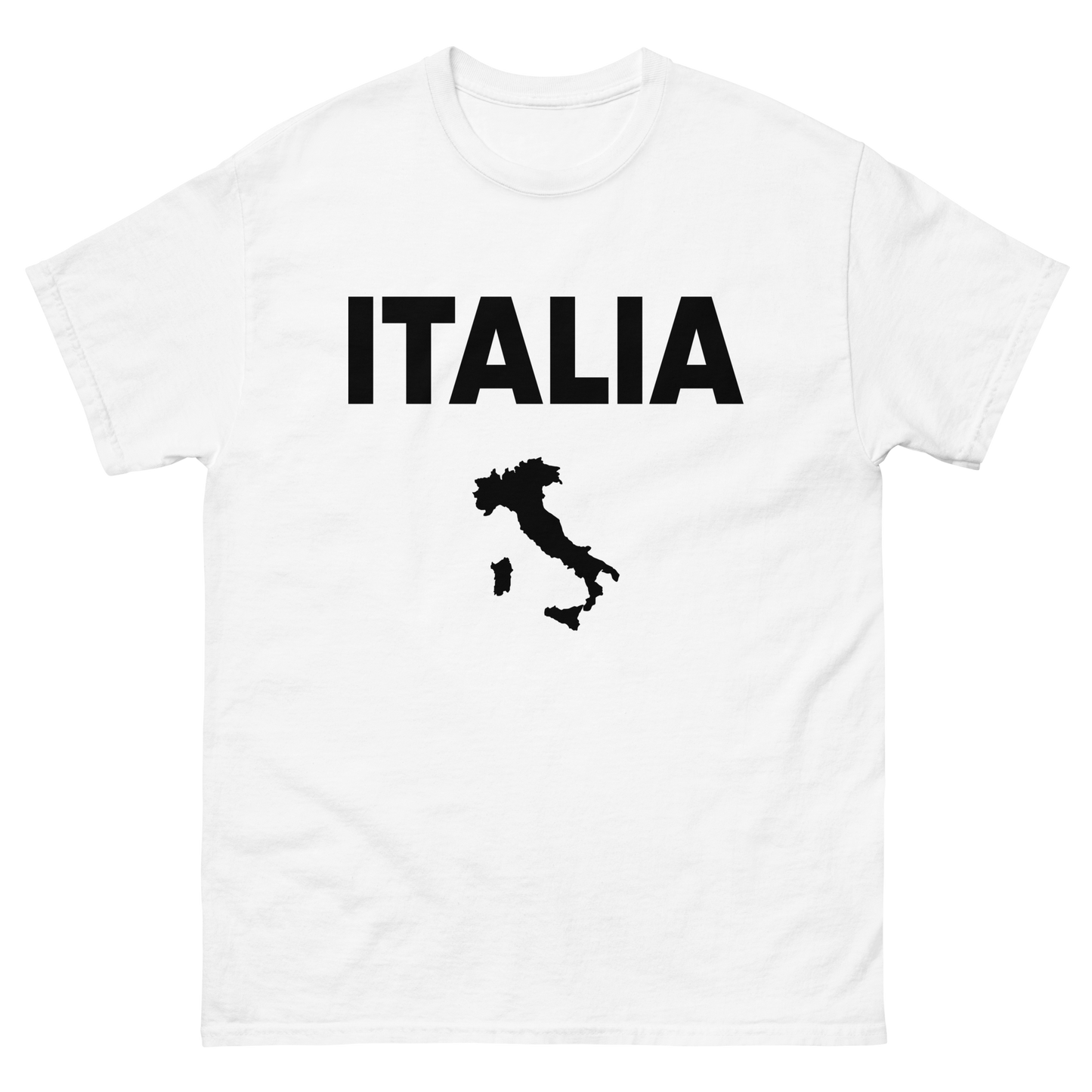 Italia Map of Italy T-Shirt: Wear Your Love for Italy with Style- Vintage Tee for Italians