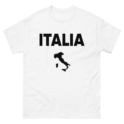 Italia Map of Italy T-Shirt: Wear Your Love for Italy with Style- Vintage Tee for Italians