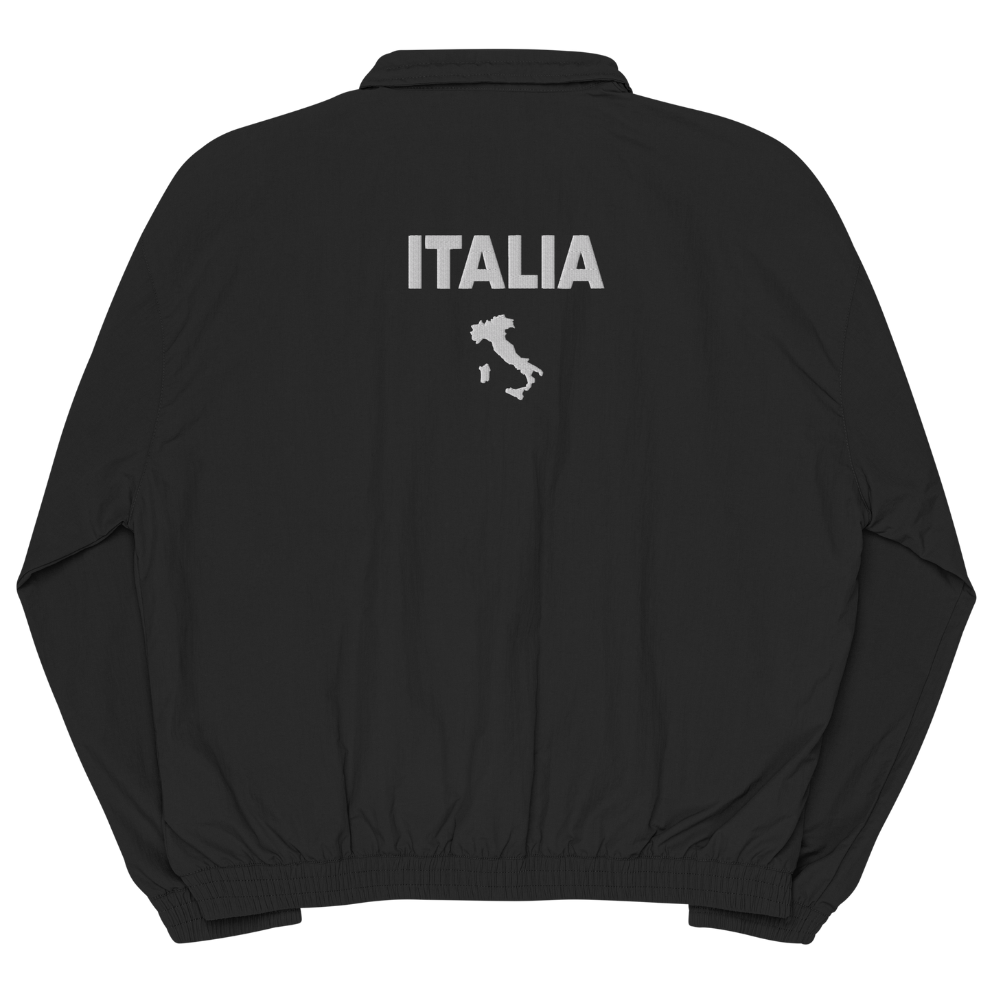 Italia Country Embroidered Tracksuit Jacket- Stylish Tribute to Italian Heritage