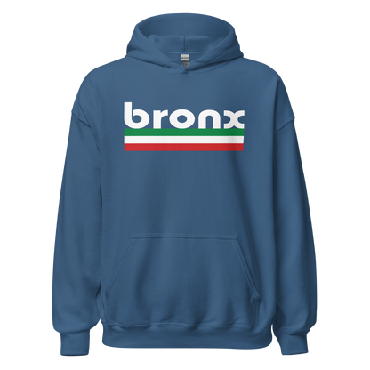 Bronx Italian Pride Hoodie- Vintage Flag Pullover for Bronx Italians