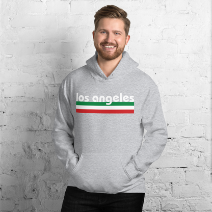 Los Angeles Italian Pride Hoodie- Vintage Flag Hoodie for Los Angeles Italians