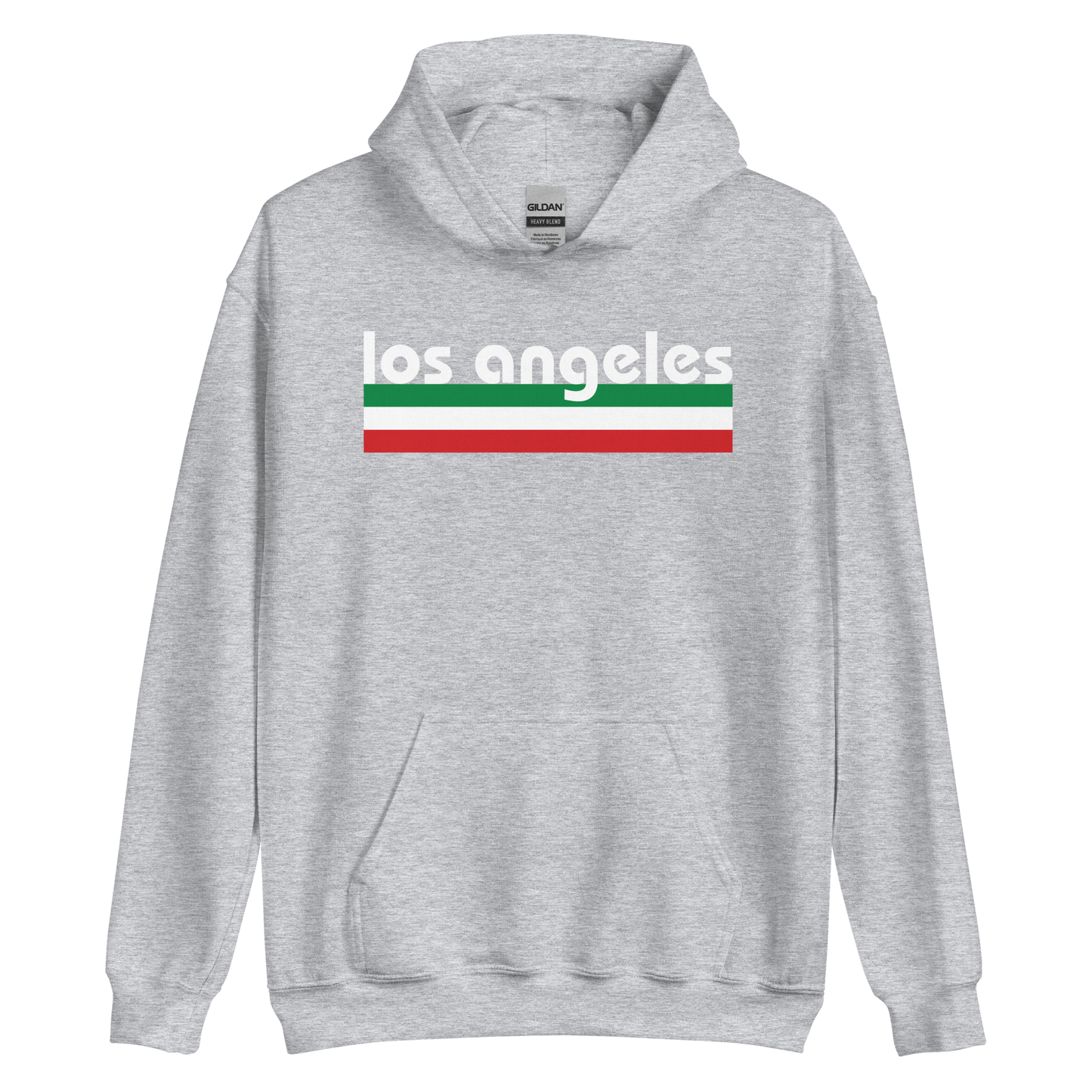 Los Angeles Italian Pride Hoodie- Vintage Flag Hoodie for Los Angeles Italians