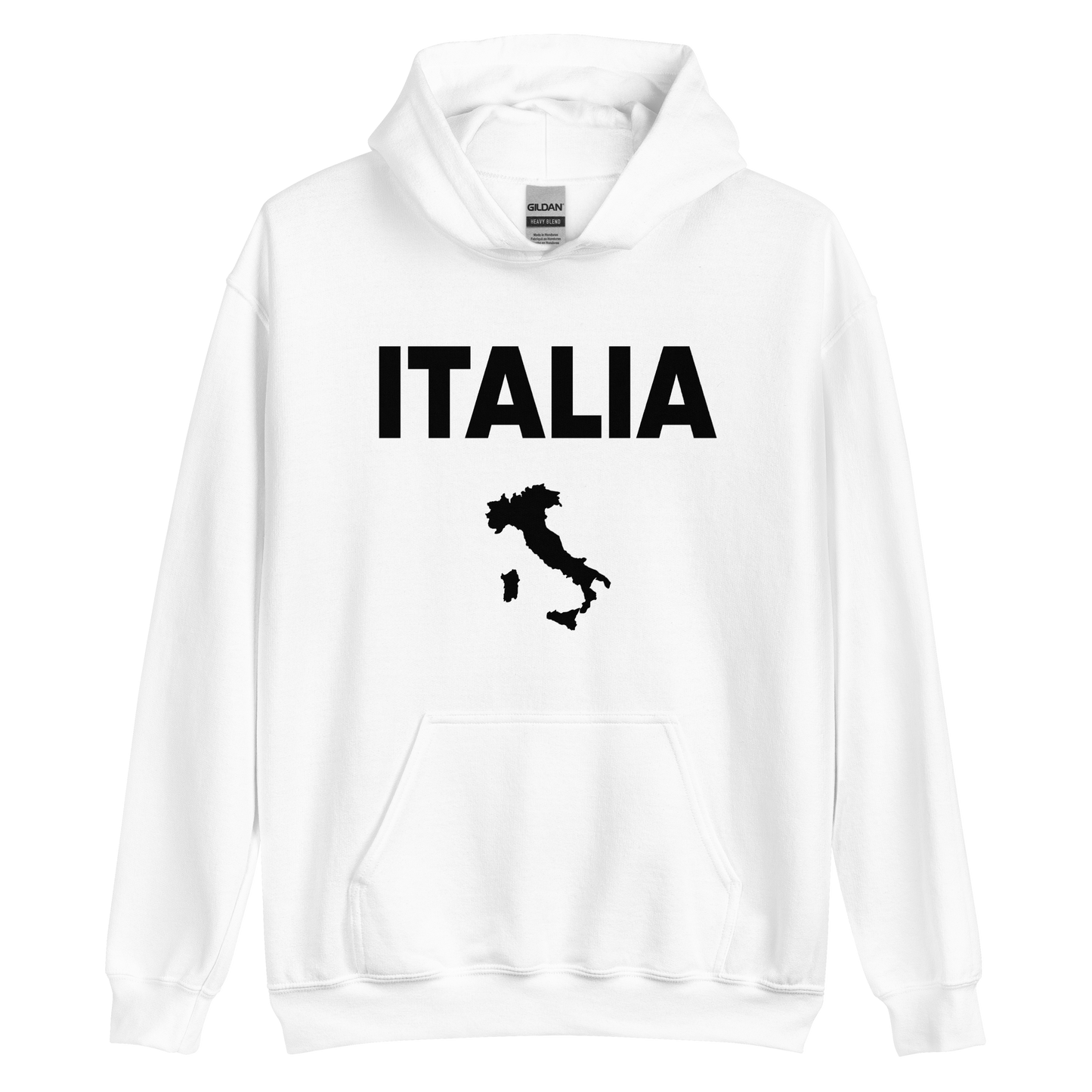 Italia Country Hoodie- Stylish Tribute to Italian Heritage- Vintage Hoodie for Italians